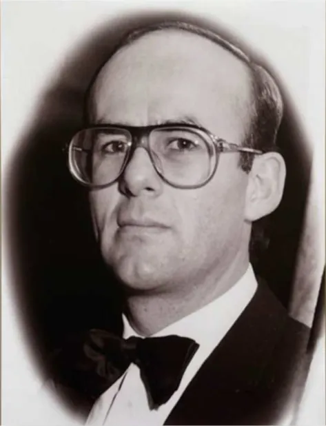 Portrait of young Nunzio Calega in tuxedo